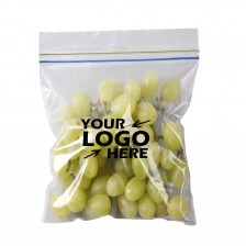 Two Zippers Clear Ziplock Bag